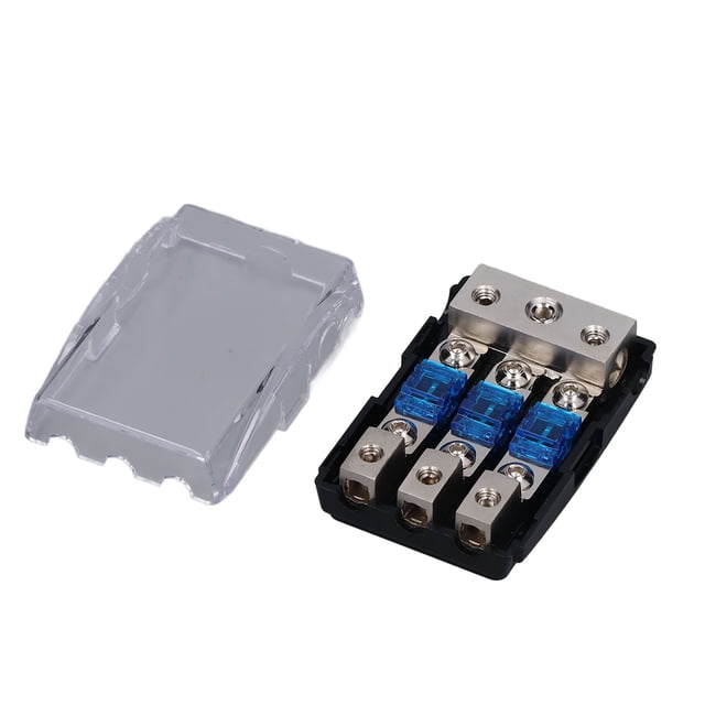 1 en 3 salidas ANL portafusibles amplificador de Audio portafusibles 60A bloque de distribución de fusibles para coche