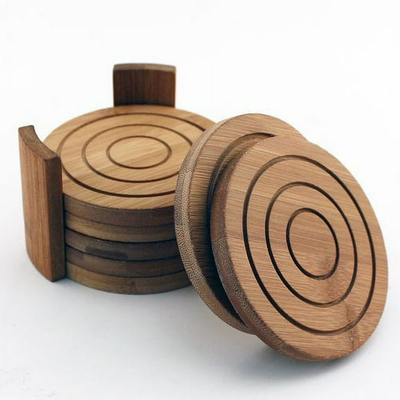 Berghoff Bamboo7pc  Coaster Set,