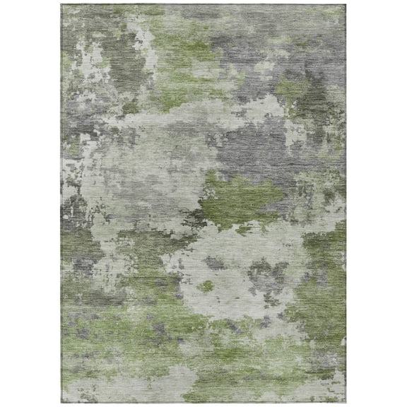 Dalyn Rugs Machine Washable Indoor/Outdoor Chantille ACN2144 Olive 2'6" x 3'10" Rug