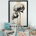 thumbnail image 2 of Designart 'White Gerbera Flower On Golden Beige Paint I' Canvas Wall Art, 2 of 5