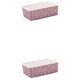 thumbnail image 3 of Yuarrent Caja de almacenamiento hueca: solución conveniente para organizar varios artículos Cesta de almacenamiento Organizador Escritorio Type5 NO5, 3 of 6
