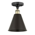 thumbnail image 5 of Innovations Lighting  Ballston Cone - 1 Light 8" Semi-Flush Mount Antique Brass, 5 of 5