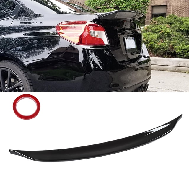 Rear Spoiler Wing, Trunk Duckbill Spoiler Wing Car Rear Spoiler Wing Replacement for WRX STI 2015 to 2021