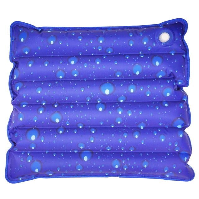 Tapis de Remplissage d'Eau Pliable Réutilisable et Oreiller pour Chaise Coussin Multifonctionnel Portable pour Maison et Voyage