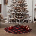thumbnail image 4 of Fotbe Red Beautiful Lips Pattern Christmas Tree Skirt, Tree Skirts Plush Christmas Decorations, Christmas Tree Skirts Xmas Decorations Holiday Party Decor-48", 4 of 6
