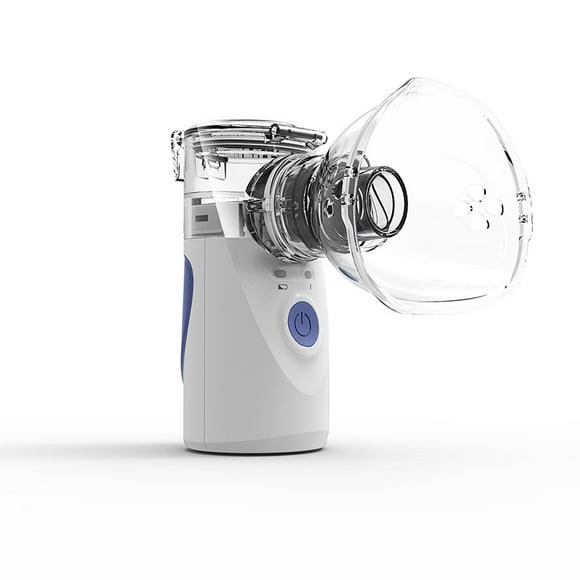 Portable mini steam humidifier for adults and ren Blue