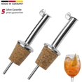 thumbnail image 5 of Incutex 5x Botella Vertedor Corcho Con Tapa Vertedor Botella Aceite Vertedor Aceite Vinagre, 5 of 5