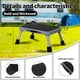 thumbnail image 3 of Taburete Mifami, escalera plegable de 1 peldaño, metal, 227 kg de capacidad, 3 of 9