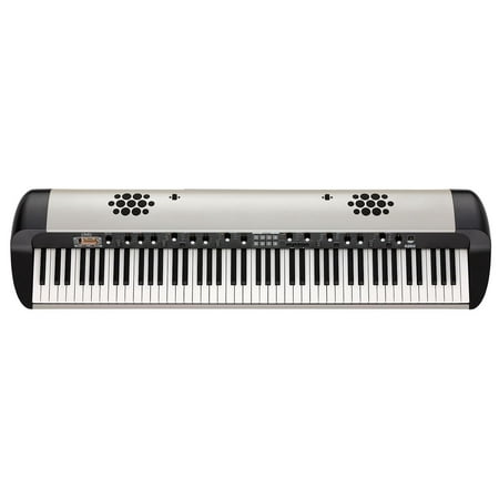 Korg SV-2 73-Key Expanded Stage Vintage Piano with Speakers in Vintage Creme & Music Stand