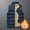 Blue, variant on Fesfesfes Men's Fleece Vest Multi-bag Casual Outerwear Loose Vest Mountaineering Tooling Outdoor Vest Jackets Sale Items