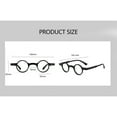 thumbnail image 2 of 5 Pack Mens Womens Retro Small Round Anti-Blue Light Presbyopic Glasses New Style Reading Glasses, 2 of 3