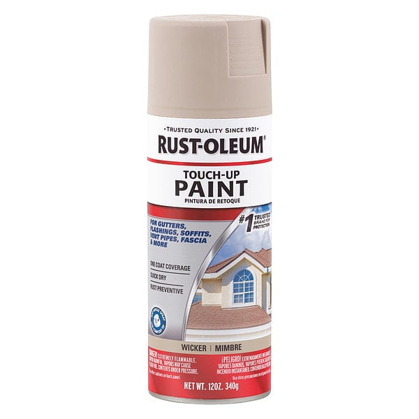 RustOleum Weather Resistant Paint, Unfinished, OilBase, Wicker, 12 oz