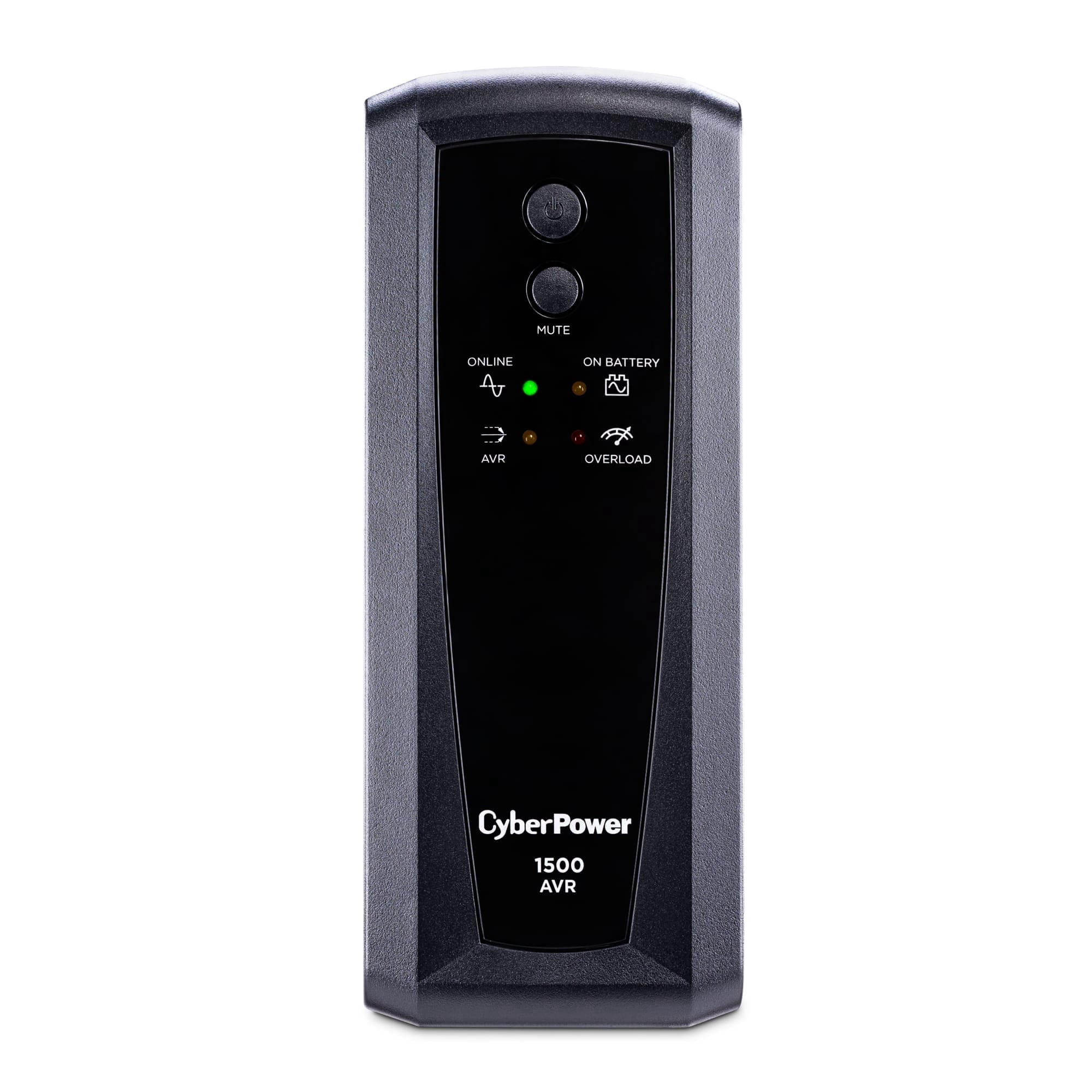 CyberPower, UPS Battery Backup, 1500VA, LCD Display, 10 Outlets