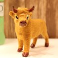 thumbnail image 2 of TheFound Cattle Table Decoration Mini Ornament Calf Decor Ornament Cattle Figurine Cattle Adornment, 2 of 9