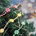thumbnail image 4 of VINOIC Candy Wreath Peppermint Ornament Hanging Decoration for Garden Home Indoor Display Decor, 4 of 5