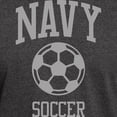 thumbnail image 3 of CafePress - U.S. Navy Soccer Dark T Shirt - Men's Classic Graphic Cotton T-Shirt, 3 of 4