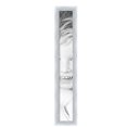 thumbnail image 2 of ArtToFrames 6" x 46" Silver Picture Frame, 6x46 inch Silver MDF Poster Frame (WOM-5304),  Pack, 2 of 8
