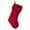 Red, variant on Black Velvet Christmas Stocking with Large Bow, 18.9 in Hanging Fireplace Mantel Decor