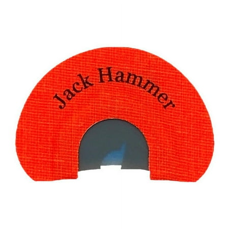 Buck Gardner Jack Hammer Predator Diaphragm Call - Orange