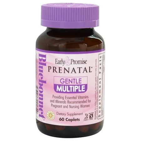 Bluebonnet Nutrition - Early Promise prénatale douce Multiple - 60 Caplets