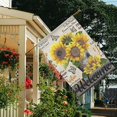 thumbnail image 3 of Spring Summer Sunflower Garden Flag 28x40 Inch Double Side for Outdoor Courtyard Garden Decor Flowers Welcome Holiday Flag for Outside Decoration, 3 of 6
