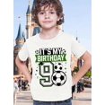 thumbnail image 1 of It'S My 9th Birthday Soccer T-Shirt - Cute Cartoon Soccer Ball & Number 9 Design, Unisex Crewneck Short Sleeve Tee For Boys & Girls, All-Season Casual Wear, Girls Birthday Shirt, Playful Graphic Tee,, 1 of 6