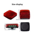 Usb Brake 2-Pack Wireless Magnetic Trailer Lights Rechargeable LED Tail Light Kit ...