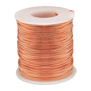 99.9% Soft Copper Wire, 18 Gauge/1mm Diameter 236 Feet/72m 1.1 Pound Spool
