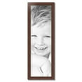 thumbnail image 2 of ArtToFrames 12" x 40" Honors Mahogany with Gold Picture Frame, 12x40 inch Brown Wood Poster Frame (WOM-5156), 2 of 7