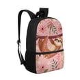 thumbnail image 2 of Uorisanigo Cozy Sloth School Bag for Boys and Girls 5-13 Year Large Capacity Lightweight Casual Laptop Bag Bookbag Toddler Rucksack Fashion Accessory for Schools, Travel & Sports, 2 of 6