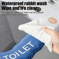 thumbnail image 6 of Wash-Free Toilet Seat Cover - Waterproof Adhesive Toilet Pad for Home Use, High-Elasticity Cushion Mat All-Season Bathroom Protector No-Wash Fast-Dry Seat Ring, 6 of 6
