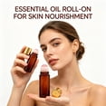 thumbnail image 7 of Rose Quartz Roller Bottle - Rose Quartz Refillable Roller Ball Applicator for Essential Oils 50ml, Amber Glass Roll on Bottle, Leak-Proof Oil Roller Bottle, Ideal for Travel and Personal Care, 7 of 7