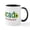 White/Black Inside, variant on CafePress - Avocado Aficionado Mugs - 11 oz Ceramic Mug - Novelty Coffee Tea Cup