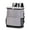 Gray, variant on LAVA Insulated Cooler Backpack - Water-Resistant for Picnic, Hiking & Beach(4 colors)