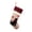 A001- A, variant on Christmas Stocking Black Cat Decor 18 Inch Burlap Plaid Cuff Christmas Decorations for Home Fireplace Mantel Decor Cat Decor for Cat Lovers 1 Pack Hanging Ornament