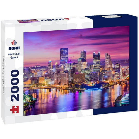 Noah Jigsaw Puzzle Pittsburgh, Pennsylvania, USA city skyline 2000 pieces