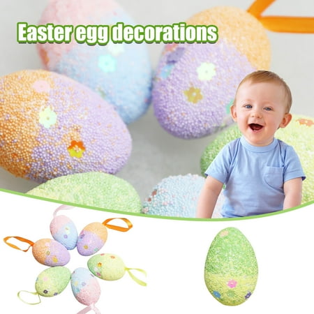 

Easter Foam Decorations Easter Holiday Party Home Furnishing Pendants