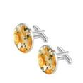 thumbnail image 2 of Tangerine Stylish Stainless Steel Cufflinks Set for Men – for Dress Shirts and Suits – Ideal for Formal Events, 2 of 6