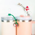 thumbnail image 4 of Cubiertas de paja Velaco Christmas para vasos Stanley de 1,2 litros, 6 unidades, 4 of 6