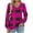 Hot Pink, variant on Under 10 dollars! Women Long Sleeve Tops Shirts V Neck Loose Fit Soft Casual Solid Color T-Shirts Fall Clothing 2025 Teacher Clothes