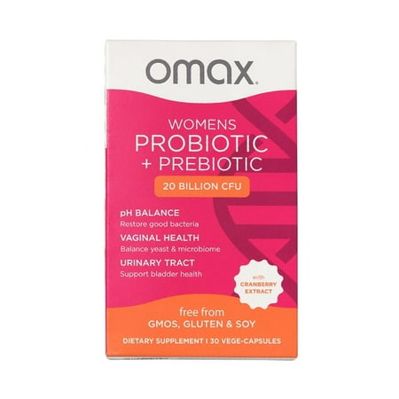 Omax® Womens Probiotic + Cranberry Extract