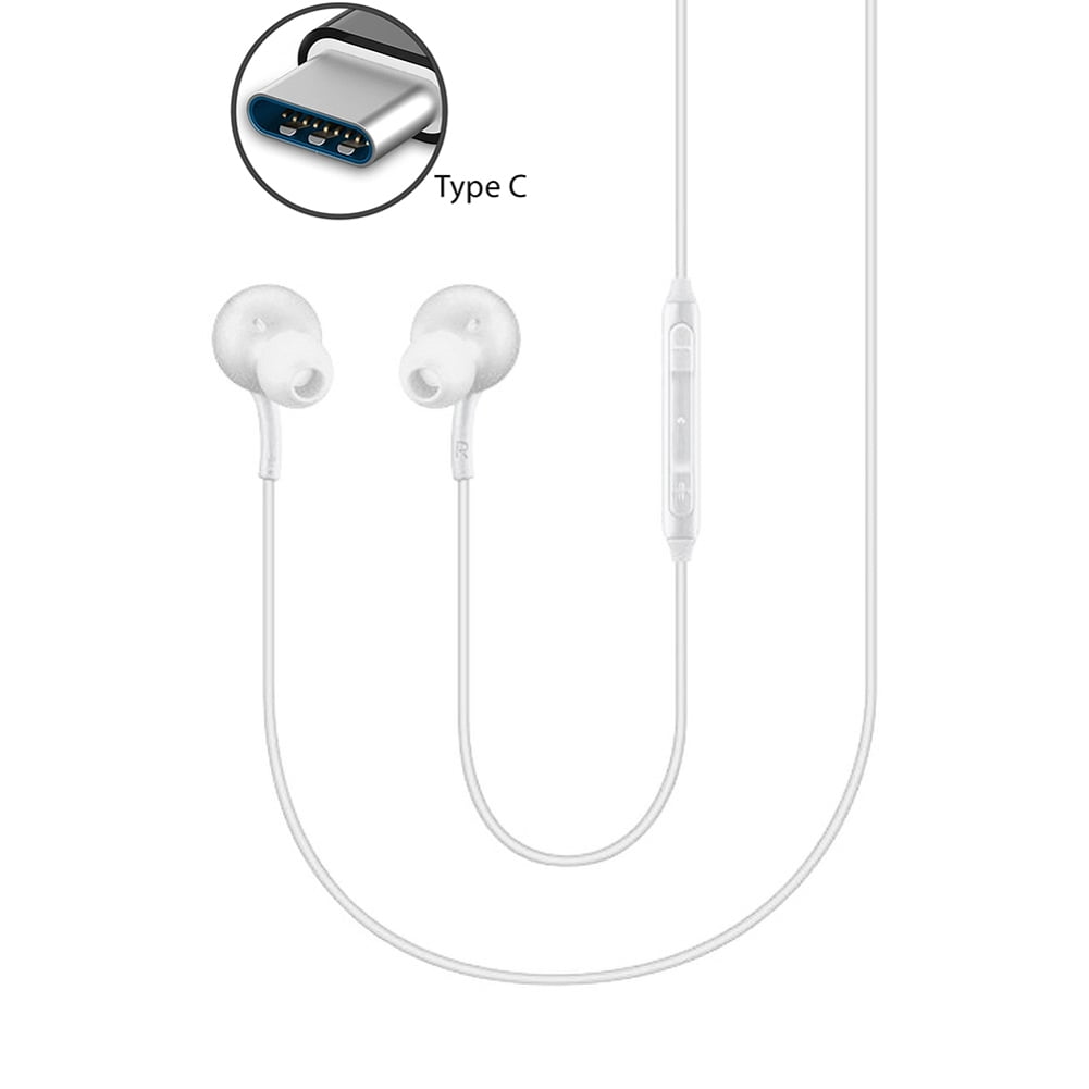 Headphones TYPE-C Earphones for Google Pixel 9/Pro/XL - USB-C Earbuds w Mic Headset Handsfree Earpieces