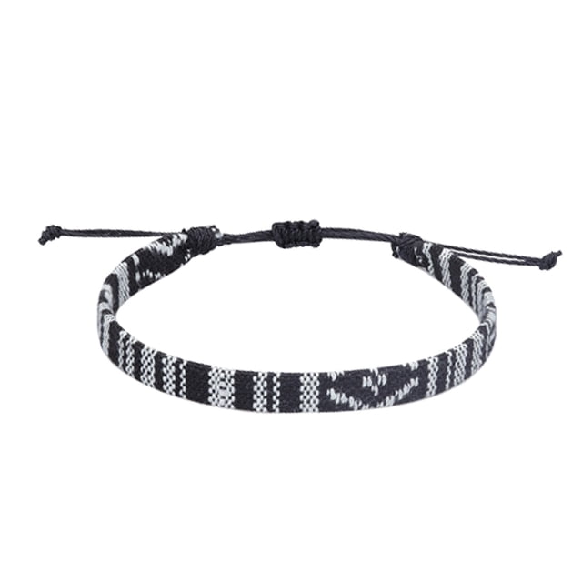 3PCS Playa Pulsera Set Hombres y Mujeres Surfer Pulsera Tejida Bohemia Verano Pulsera Ajustable Pulsera de los hombres Pulsera hecha a mano Pulsera de las mujeres Cuerda Tobillera Regalo