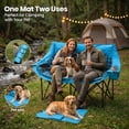 thumbnail image 5 of ABORON Oversized Double Camping Chair - Upgraded 2-Person Heavy Duty Folding Chairs with Headrest, Extra-thick Padded Loveseat Chair for Adults, with Cup Holder & Phone Holder & Carry Bag, 5 of 8