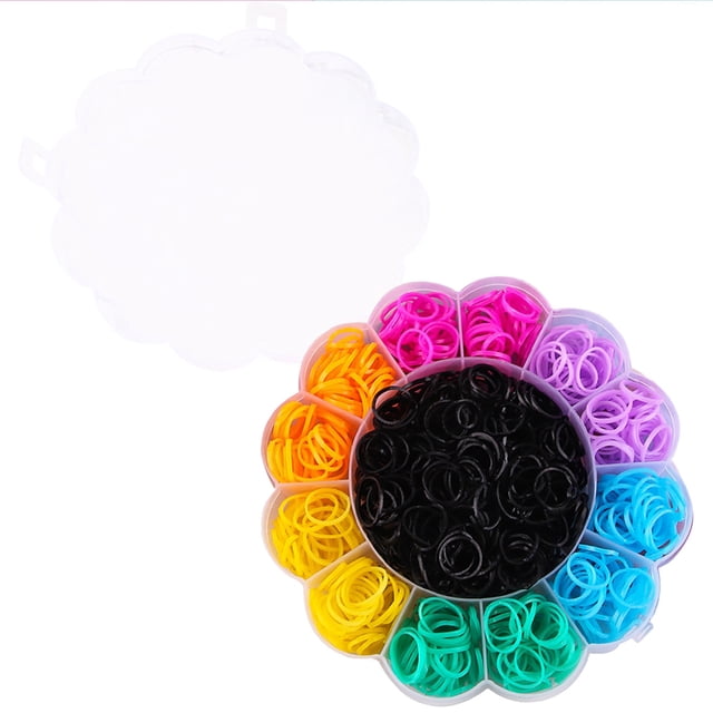 1000 Pcs Élastiques à Cheveux Jetables Mode pour Queue de Cheval Tresses