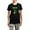 With Gray Camo Pant, variant on CafePress - Irish Rugby Women's Dark Pajamas - Women's Short Sleeve Print T-Shirt and Pants Dark Cotton Pajama Set