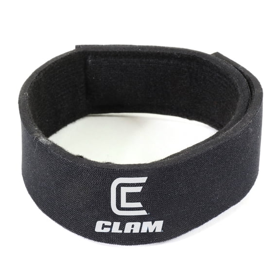 Clam 16886 Tip Up/Rattle Reel Spool Wrap - Black, 2 Pack