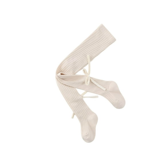 Odeerbi Bow Leggings for Kids Girls Cotton Pantyhose Tights Socks Children's Thin Style Solid Color Comfort Legging Socks
