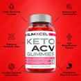 (2 Pack) Slimxcel Keto ACV Gummies Apple Cider Vinegar Supplement for
