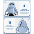 thumbnail image 2 of Mochila Xtellar Escolar Viaje Bolsa Para Laptop 16 Inch Antirrobo Hombres Mochilas Color Azul, 2 of 3